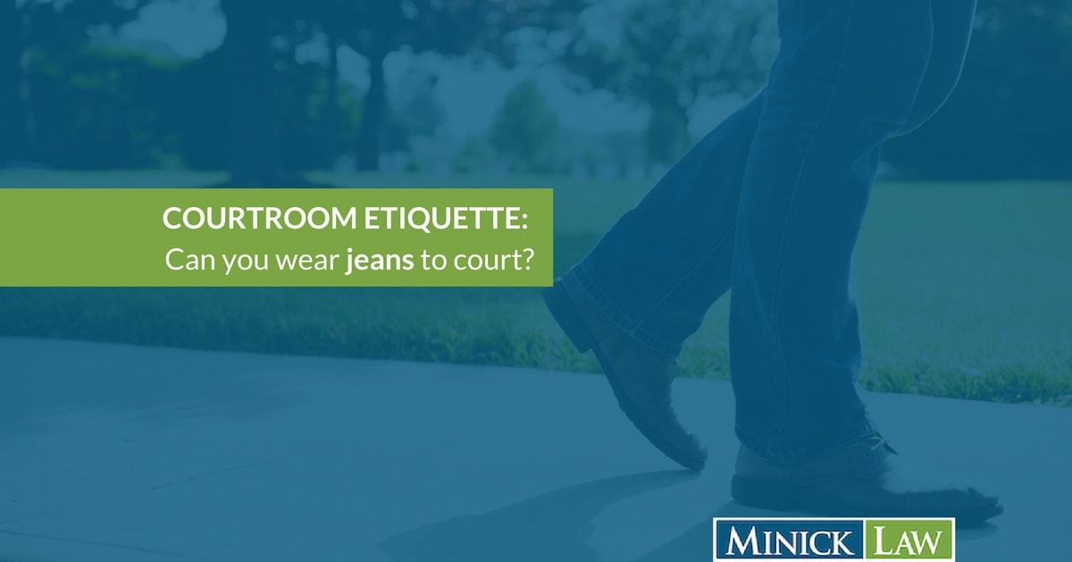 Can You Wear Jeans to Court?