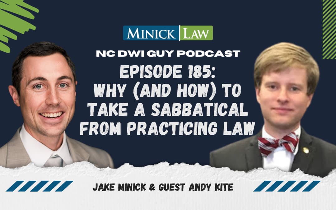 Episode 185: Why (and How) to Take a Sabbatical from Practicing Law