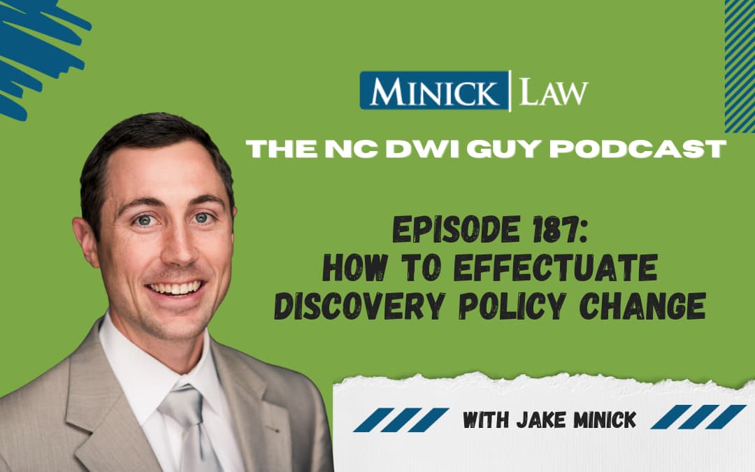 How to Effectuate Discovery Policy Change