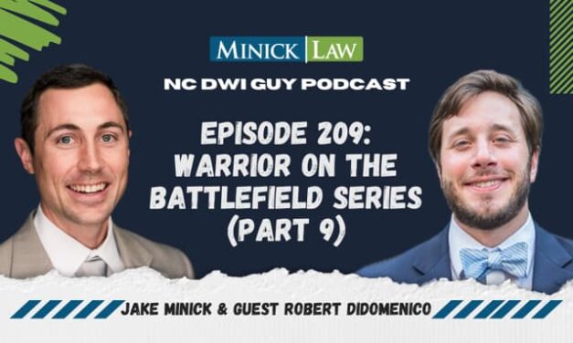 Episode 209: Warriors on the Battlefield – Robert DiDomenico